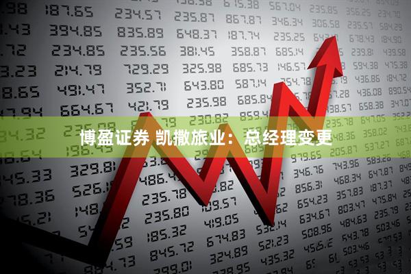 博盈证券 凯撒旅业：总经理变更