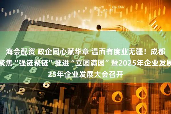海会配资 政企同心赋华章 温而有度业无疆！成都市温江区聚焦“强链聚链”推进“立园满园”暨2025年企业发展大会召开